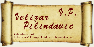 Velizar Pilindavić vizit kartica